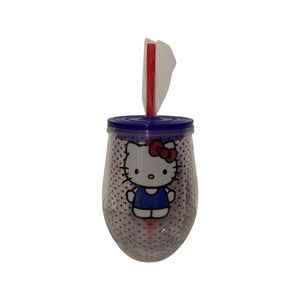 Sanrio Hello Kitty 11oz Travel Mug with Straw NEW